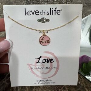Gold Love Necklace!